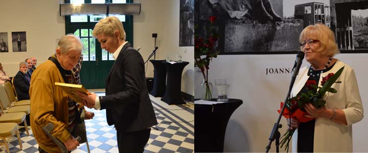 Wręczenie dyplomu - biblios 2019r.