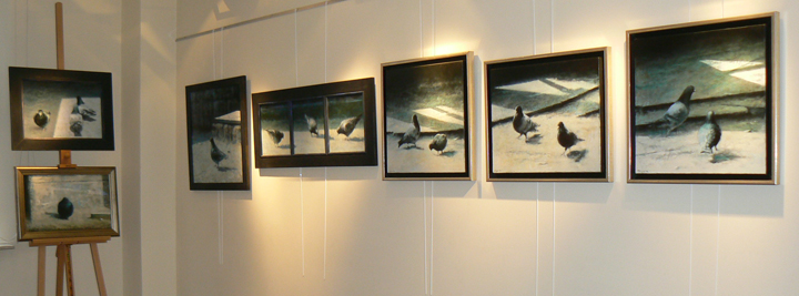 Galeria, mieszcząca się w budynku filii CIS