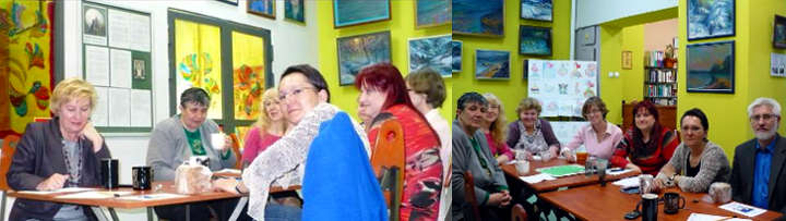 Dyskusyjny Klub Książki – Klub Literacki – BARWY (zdjęcie z spotkania)